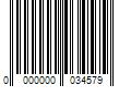 Barcode Image for UPC code 0000000034579