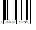 Barcode Image for UPC code 0000000137423