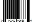 Barcode Image for UPC code 000000026260