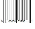 Barcode Image for UPC code 000000032551