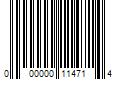 Barcode Image for UPC code 000000114714