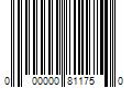 Barcode Image for UPC code 000000811750