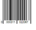Barcode Image for UPC code 0000311022067