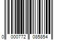 Barcode Image for UPC code 0000772085854