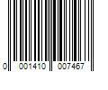 Barcode Image for UPC code 00014100074625