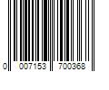 Barcode Image for UPC code 00071537003680