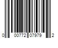 Barcode Image for UPC code 000772079792