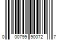 Barcode Image for UPC code 000799900727. Product Name: Uncle Tom (DVD)