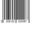 Barcode Image for UPC code 0008100000067