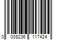 Barcode Image for UPC code 0008236117424. Product Name: Hillman 385754 Flat Head Phillips Wood Screw  # 10 x 1-1/2