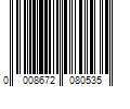Barcode Image for UPC code 0008672080535. Product Name: Hue Perfectly Bare Hidden Shoe Liners