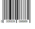 Barcode Image for UPC code 0009309086869