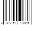 Barcode Image for UPC code 0010164419846