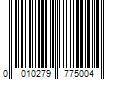 Barcode Image for UPC code 0010279775004