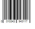 Barcode Image for UPC code 0010343943117. Product Name: EpsonÂ® WorkForceÂ® Pro WF-3730 Wireless Color Inkjet All-In-One Printer  Copier  Scanner  Fax  C11CH04201