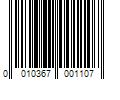 Barcode Image for UPC code 0010367001107. Product Name: Mosser Lee 432 cu. in. Sphagnum Moss