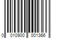 Barcode Image for UPC code 0010900001366. Product Name: Reynolds 37.5 sq. ft. Non-Stick Grilling Aluminum Foil