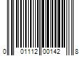 Barcode Image for UPC code 001112001428