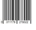 Barcode Image for UPC code 0011179278022