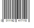 Barcode Image for UPC code 0011192417118
