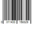 Barcode Image for UPC code 0011433158329