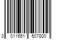 Barcode Image for UPC code 0011651507800
