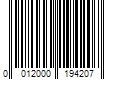 Barcode Image for UPC code 0012000194207