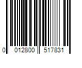 Barcode Image for UPC code 0012800517831