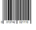 Barcode Image for UPC code 0013742021110