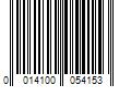 Barcode Image for UPC code 0014100054153. Product Name: Pepperidge Farm  Inc Goldfish Crisps Salt & Vinegar Flavored Baked Chip Crackers  6.25 oz Bag