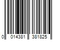 Barcode Image for UPC code 0014381381825