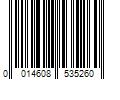 Barcode Image for UPC code 0014608535260. Product Name: JEROME RUSSELL COSMETICS LTD. Jerome Russell Team Colors Spray (Color : Block  Em Black - 3.5 oz)