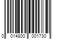 Barcode Image for UPC code 0014800001730