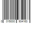 Barcode Image for UPC code 0015000934163