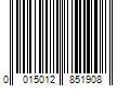 Barcode Image for UPC code 0015012851908