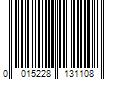 Barcode Image for UPC code 0015228131108