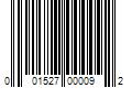 Barcode Image for UPC code 001527000092