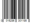 Barcode Image for UPC code 0015286301185. Product Name: COAST CUTLERY Coast 30118 G22 LED Compact Pocket Flashlight  100 Lumen - Quantity 6