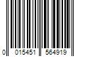 Barcode Image for UPC code 0015451564919. Product Name: Chicago Pneumatic 5PK 2  GRINDING WHEEL 60G