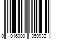 Barcode Image for UPC code 0016000359932