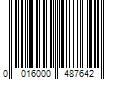 Barcode Image for UPC code 0016000487642. Product Name: GENERAL MILLS SALES INC. Mott s Fruit Flavored Snacks  Assorted Fruit  Pouches  0.8 oz  40 ct