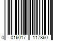 Barcode Image for UPC code 0016017117860