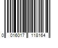 Barcode Image for UPC code 0016017118164