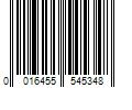 Barcode Image for UPC code 0016455545348