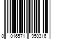 Barcode Image for UPC code 0016571950316