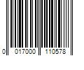 Barcode Image for UPC code 0017000110578