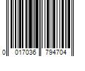 Barcode Image for UPC code 0017036794704