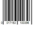 Barcode Image for UPC code 0017153100396