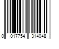 Barcode Image for UPC code 0017754314048
