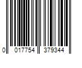 Barcode Image for UPC code 0017754379344. Product Name: Tulip One-Step 5 Color Tie-Dye Kits Mermaid Assorted